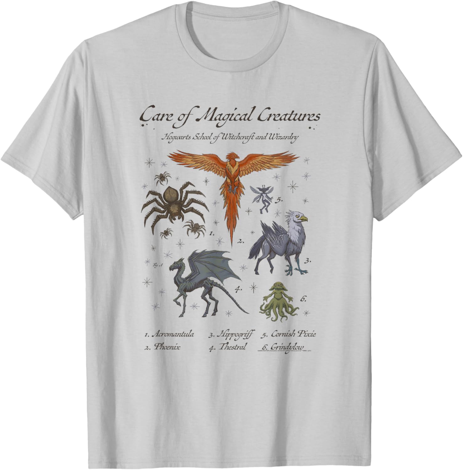 Harry Potter Care Of Magical Creatures Hogwarts T-Shirt for Fans - 6