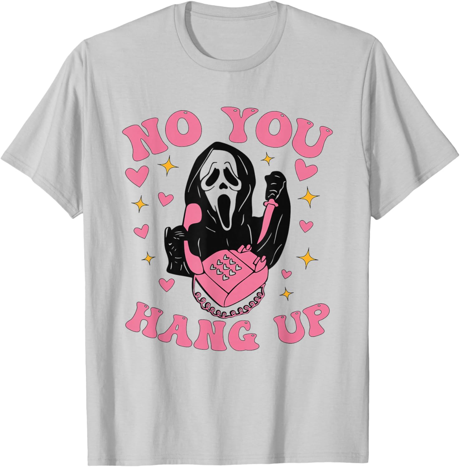 Funny Ghost Calling Halloween Costume T-Shirt Perfect for Spooky Fun - 23