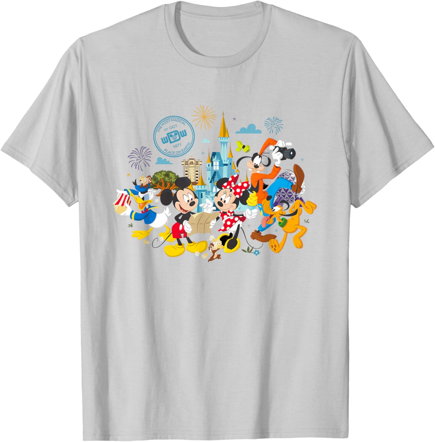 Celebrate Disney Magic with Mickey and Friends 50th Anniversary T-Shirt - 4