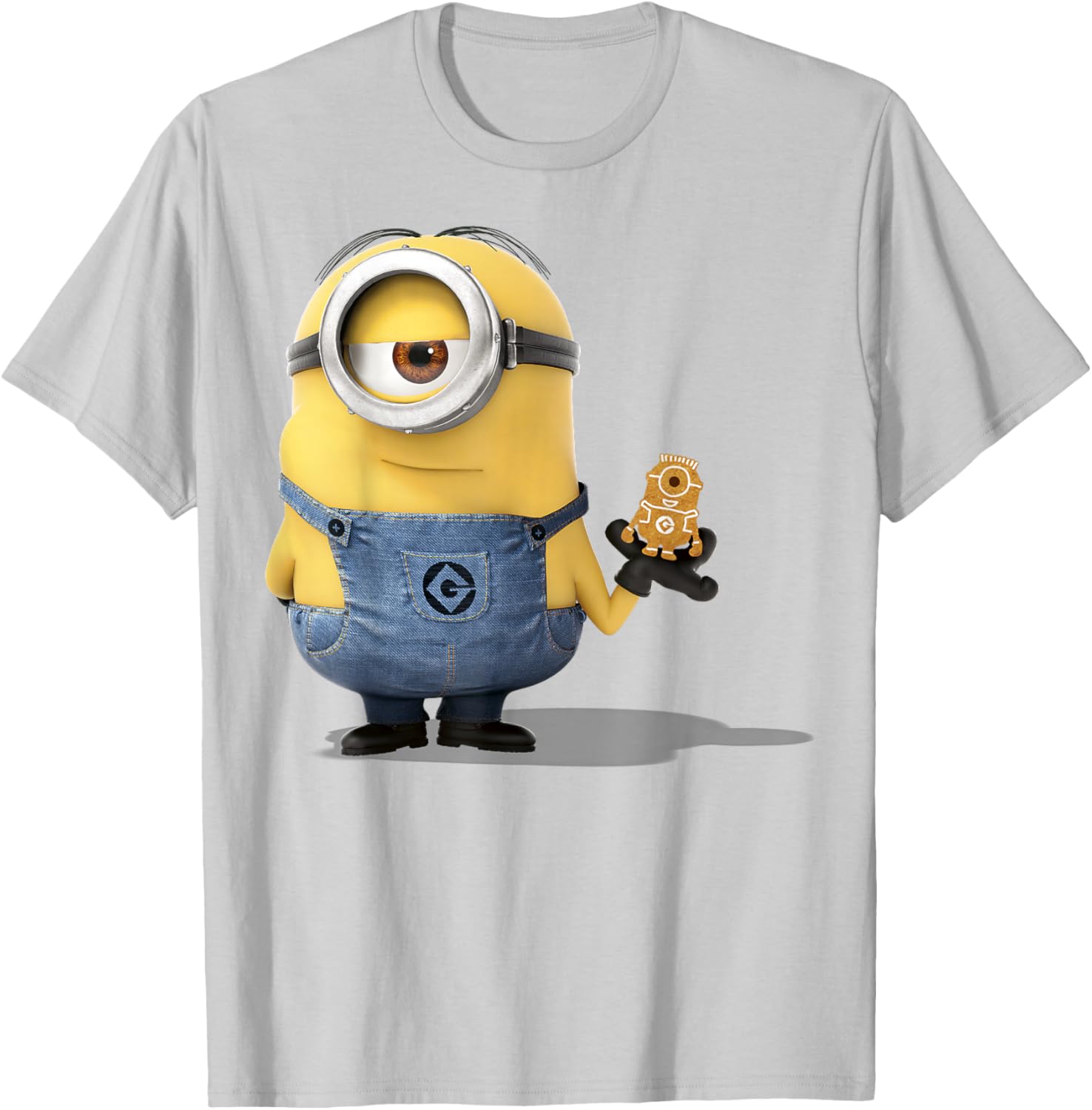 Despicable Me Minions Gingerbread Portrait T-Shirt Fun Holiday Gear - 8