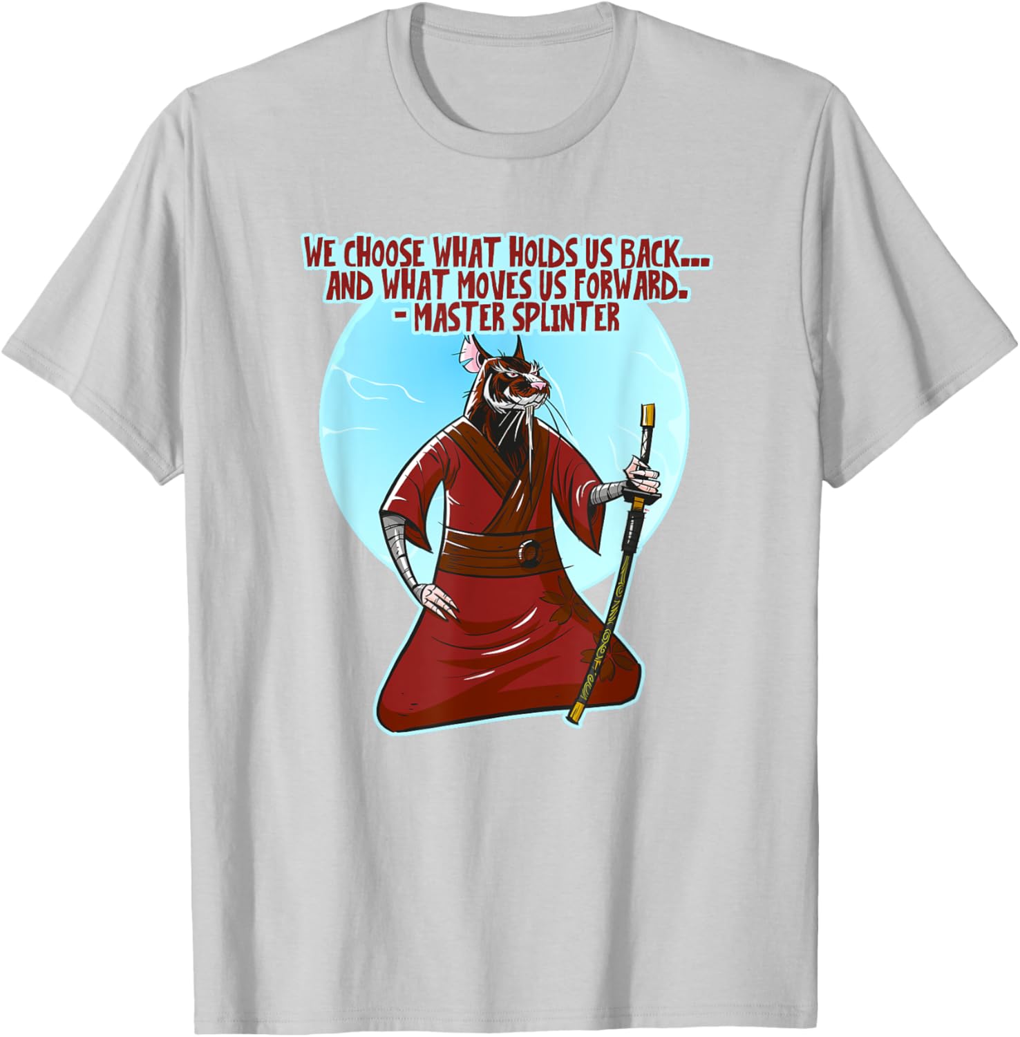 Mademark Teenage Mutant Ninja Turtles Master Splinter Wisdom T-Shirt - 18