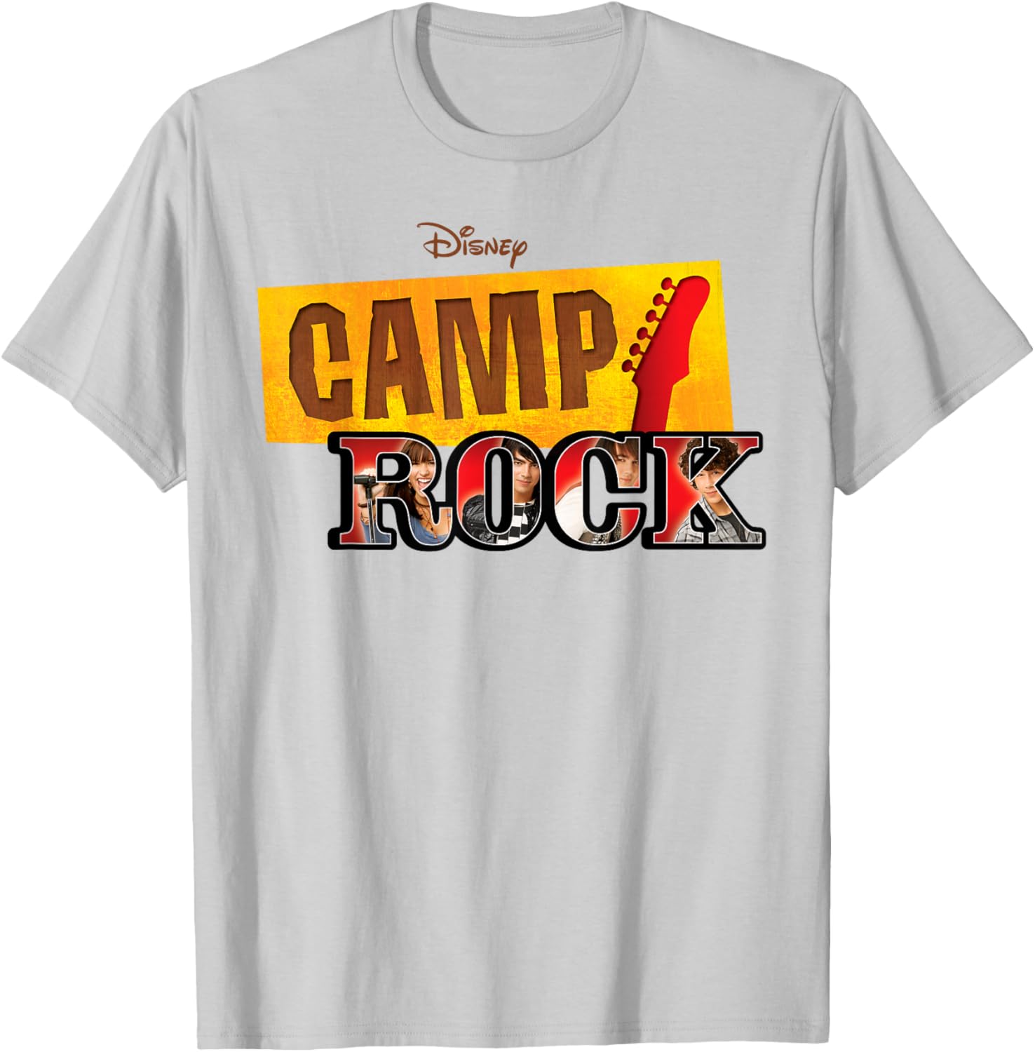 Disney Camp Rock Series Logo T-Shirt for Fans of Music and Fun - 2