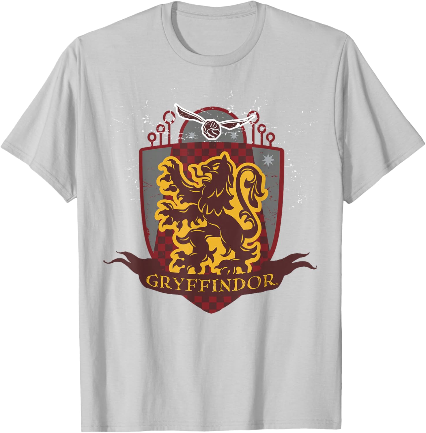 Gryffindor Quidditch Shield T-Shirt for Harry Potter Fans - 2