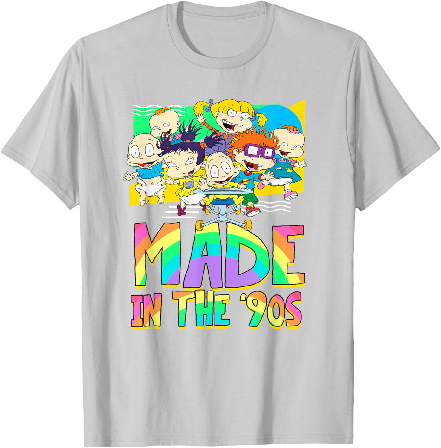 Mademark x Rugrats Rainbow Gradient T-Shirt Inspired by 90s Nostalgia - 9