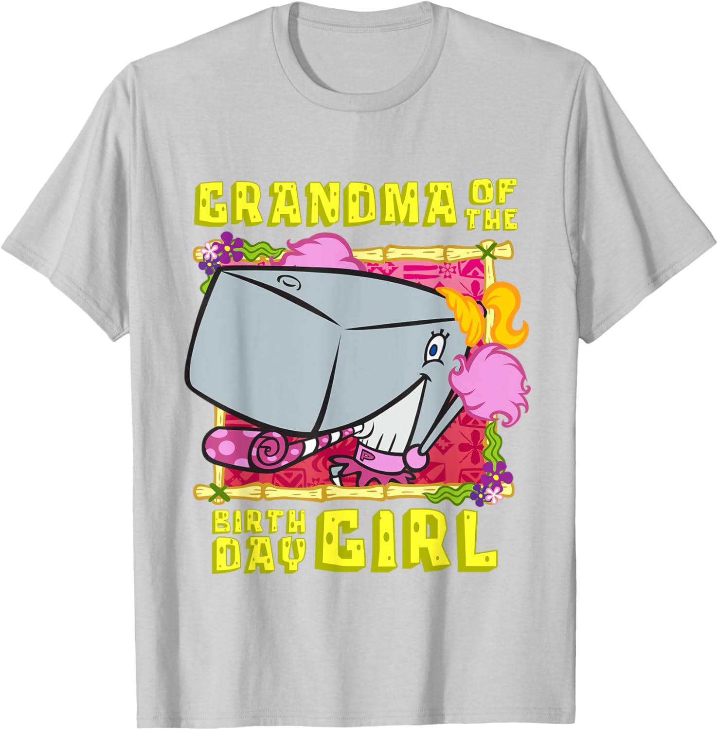 SpongeBob Pearl Grandma T-Shirt for Birthday Girls - Fun Grandmother Gift - 2