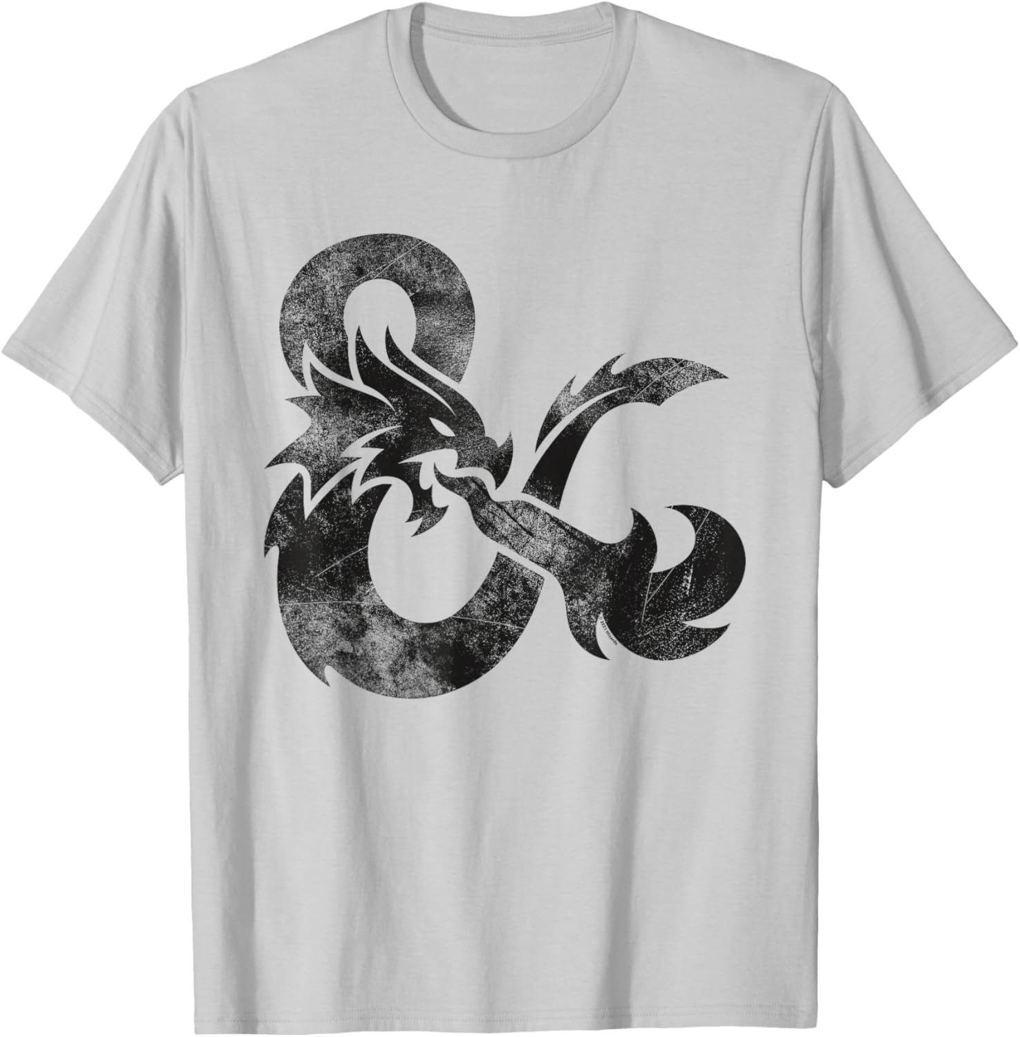 Dungeons and Dragons Distressed Ampersand Logo Tee for Fans - 5