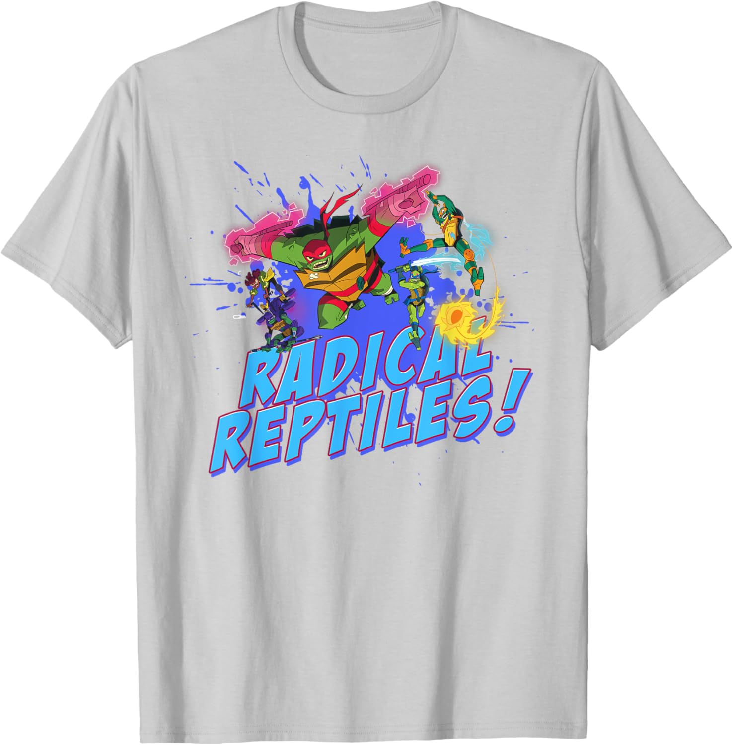 Mademark TMNT Brothers Radical Reptiles Rise T-Shirt for Fans - 3