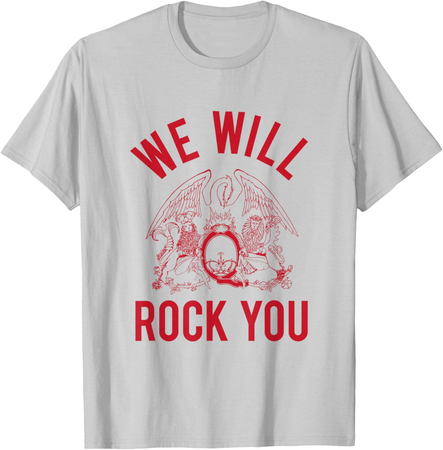 Queen Red Letters Rock You T-Shirt Stylish Casual Wear for Everyone - 11