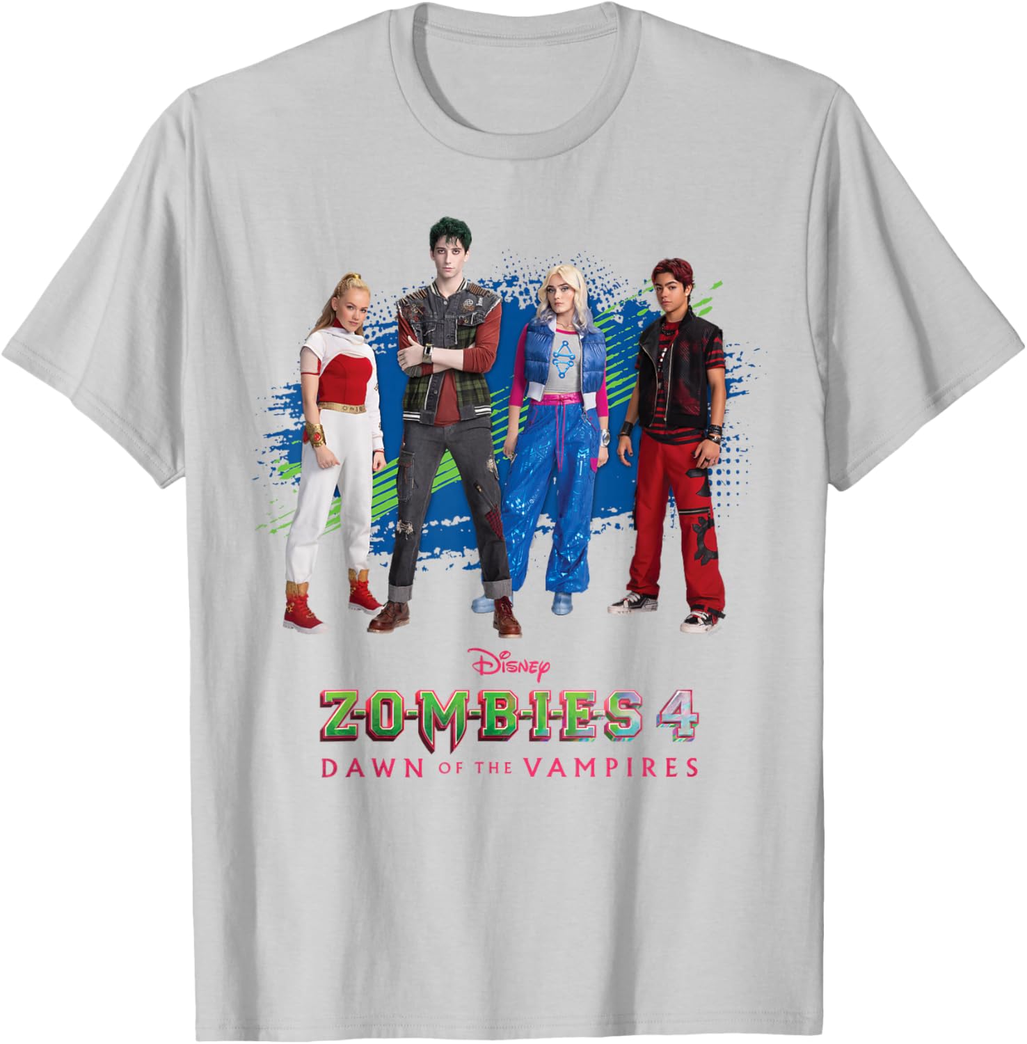 Disney Zombies 4 T-Shirt Featuring Nova, Victor, Zed, and Addison Logo - 8