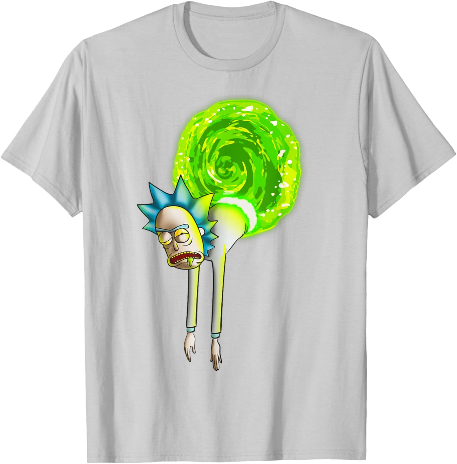 Crestfallen Rick T-Shirt by Mademark x Rick and Morty - Unique Graphic Tee - 19