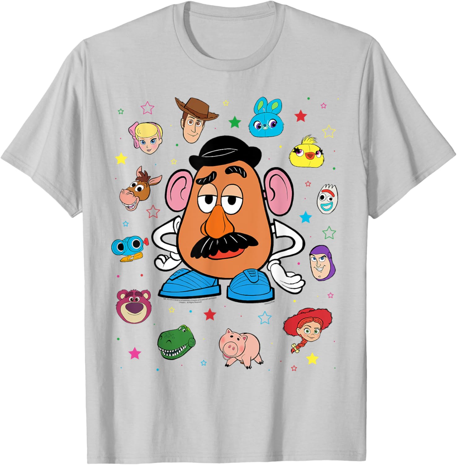 Disney Pixar Toy Story Mr. Potato Head Costume T-Shirt for Fun Dress Up - 12