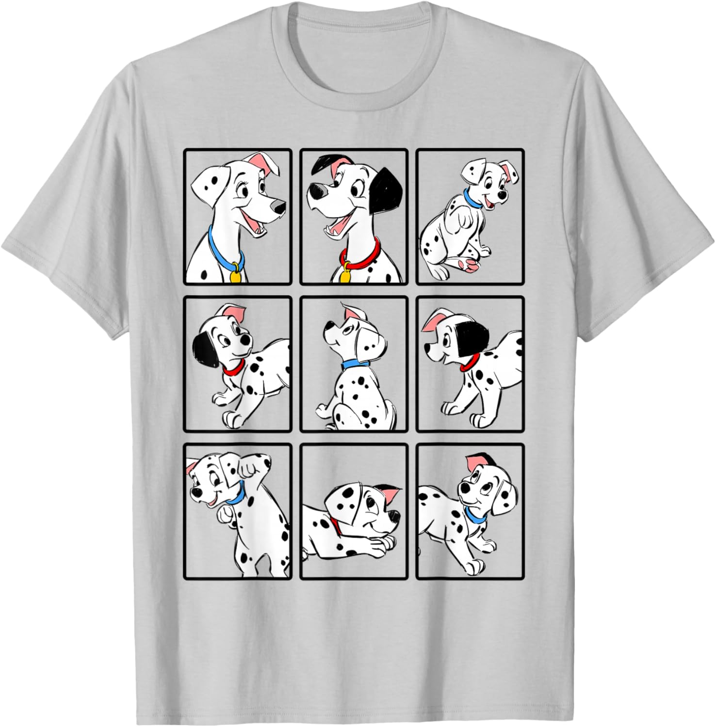 Disney 101 Dalmatians Puppy Group T-Shirt for Fun Pet Lovers - 6