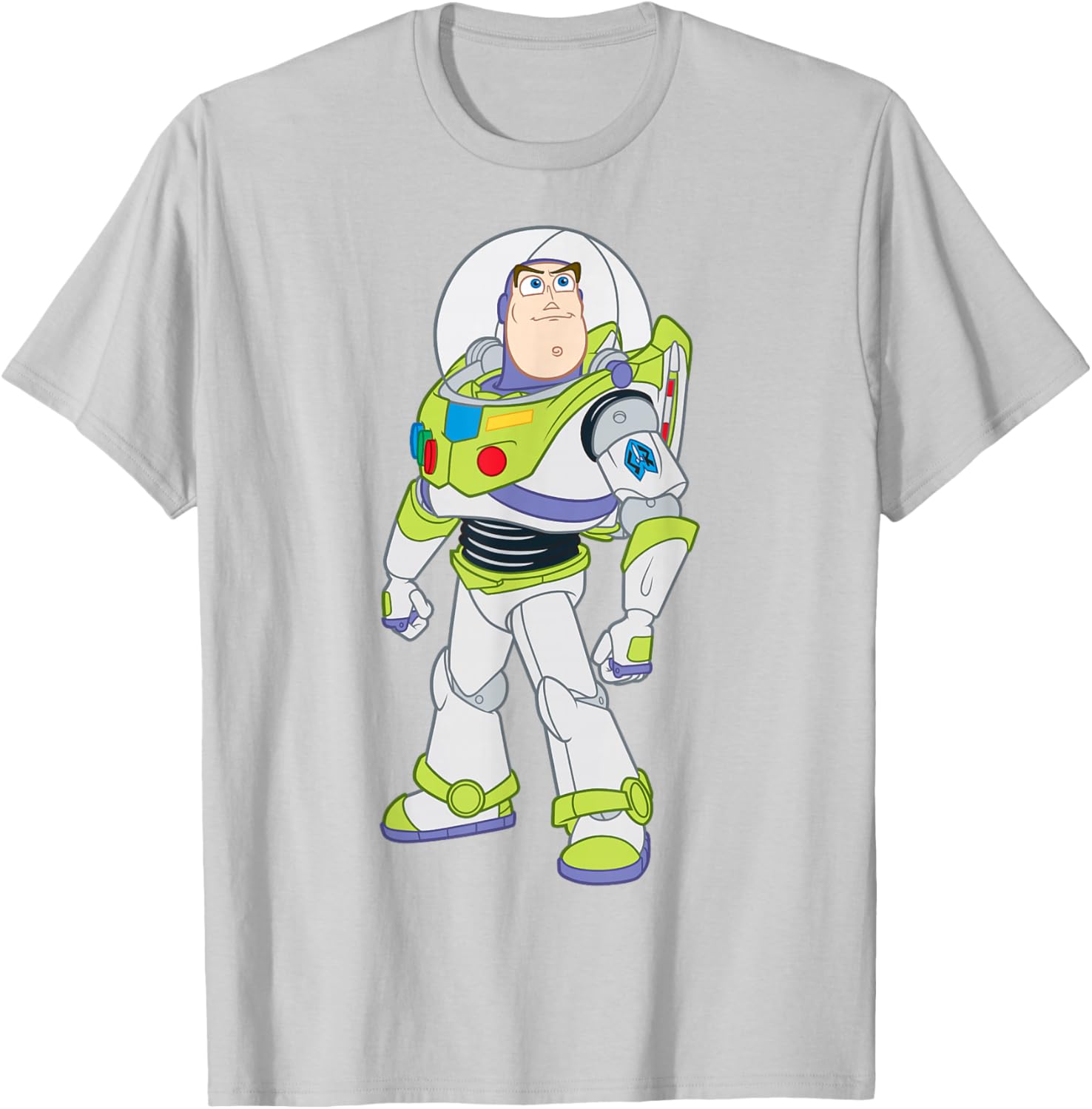 Buzz Lightyear Strong Pose T-Shirt for Kids and Adults Fun Cartoon Apparel - 10