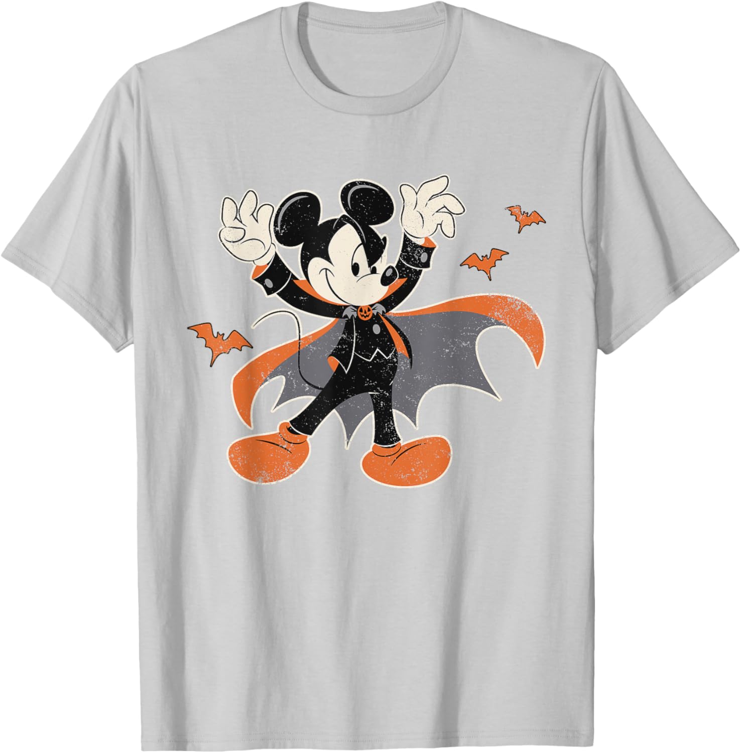 Disney Mickey Mouse Spooky Dracula Costume Halloween T-Shirt for Kids - 16