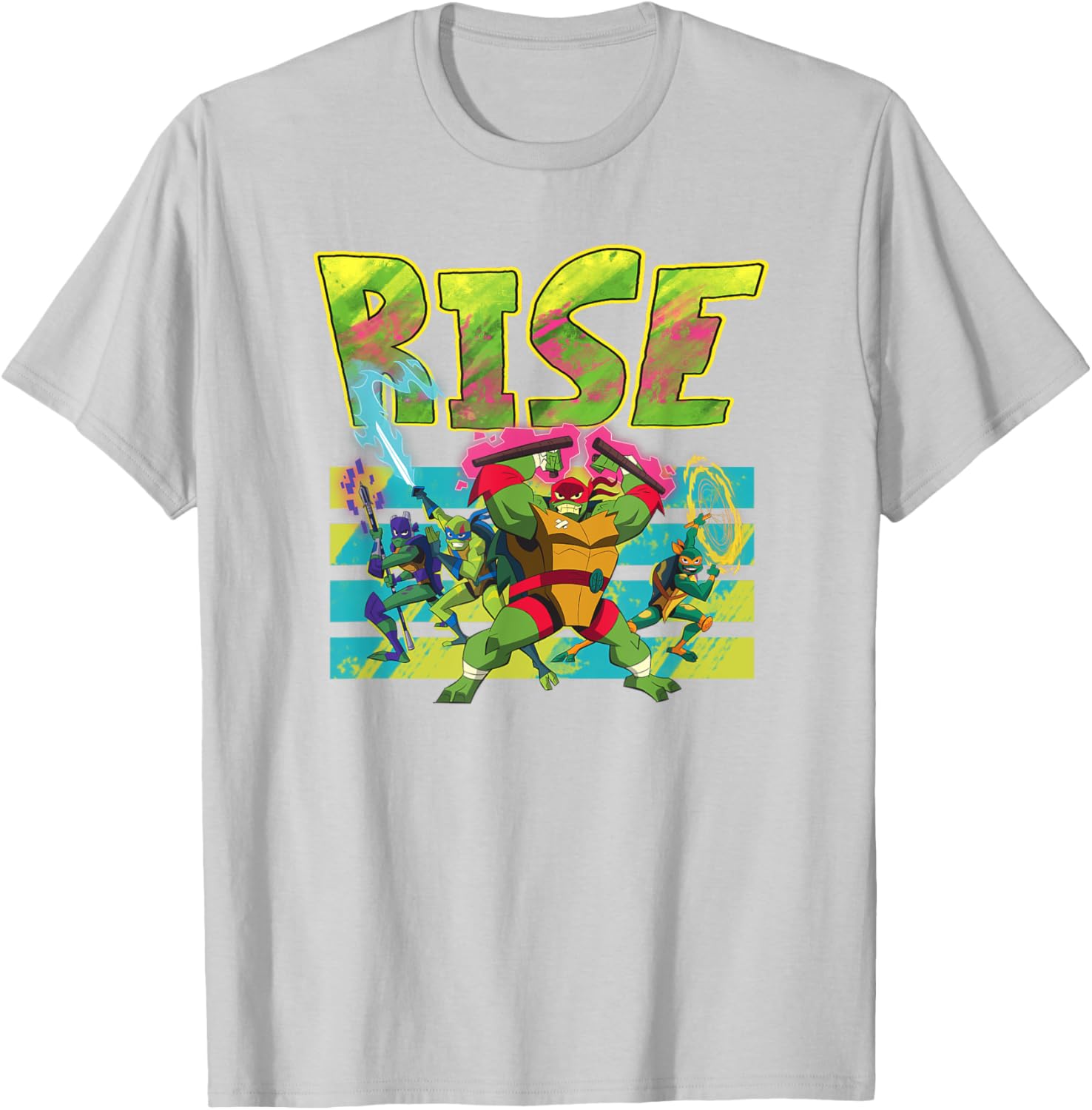 Mademark Teenage Mutant Ninja Turtles Splatter Paint T-Shirt for Fans - 12