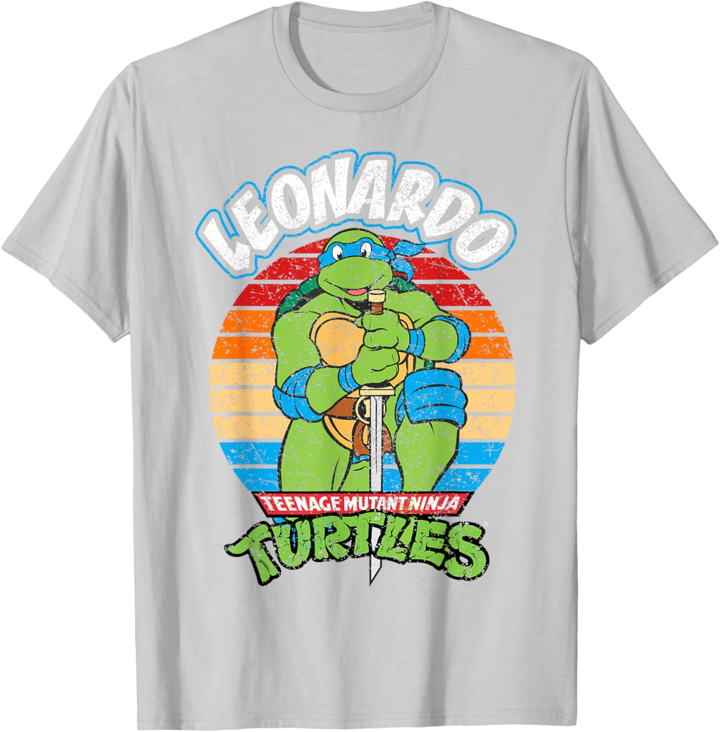 Teenage Mutant Ninja Turtles Leonardo Action T-Shirt for Fans - 2