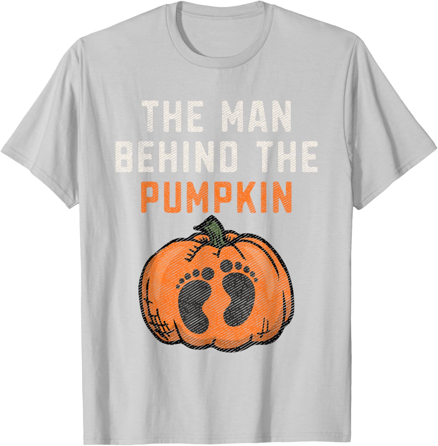 Funny Pumpkin Dad Halloween Pregnancy Reveal T-Shirt for Expecting Fathers - 21