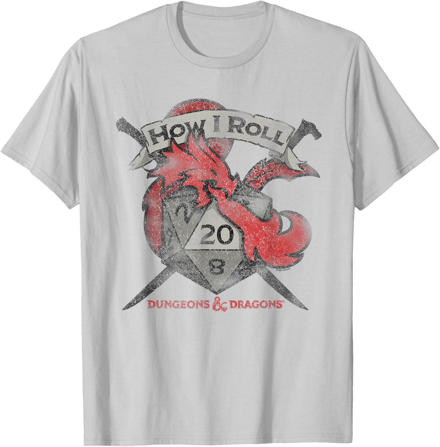 Dungeons and Dragons How I Roll T-Shirt for Gamers and Adventurers - 6