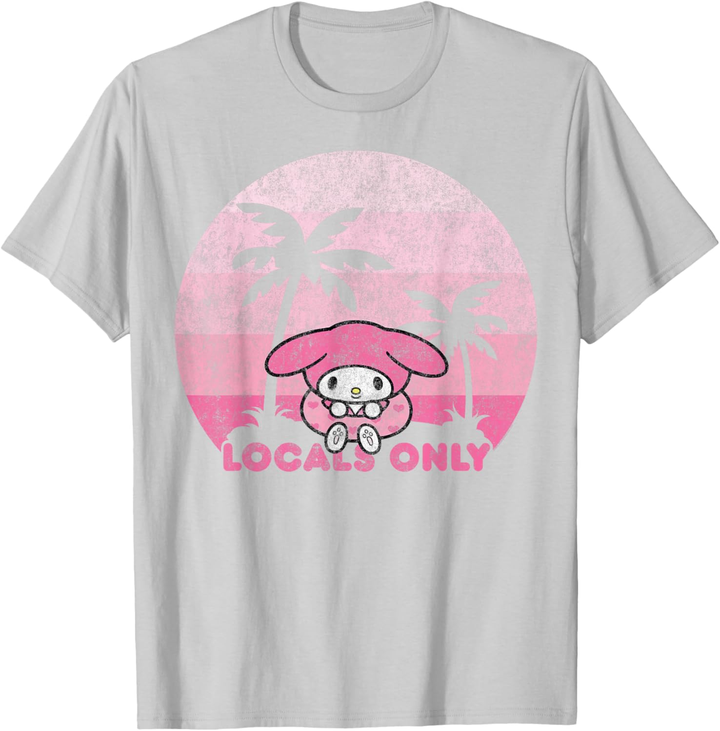 My Melody Locals Only T-Shirt for Cute and Casual Style Lovers - 19