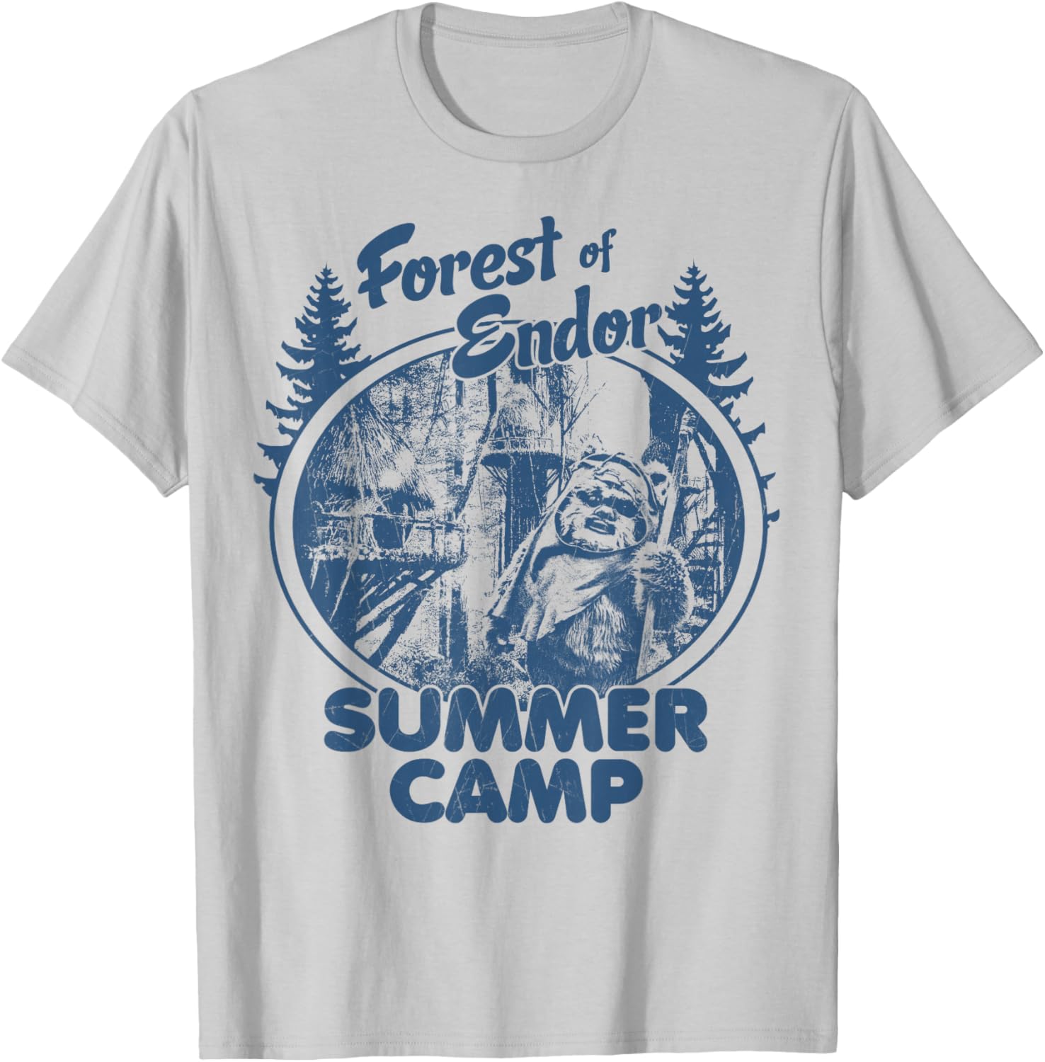 Star Wars Wicket Ewoks Endor Summer Camp T-Shirt for Disney Fans - 1
