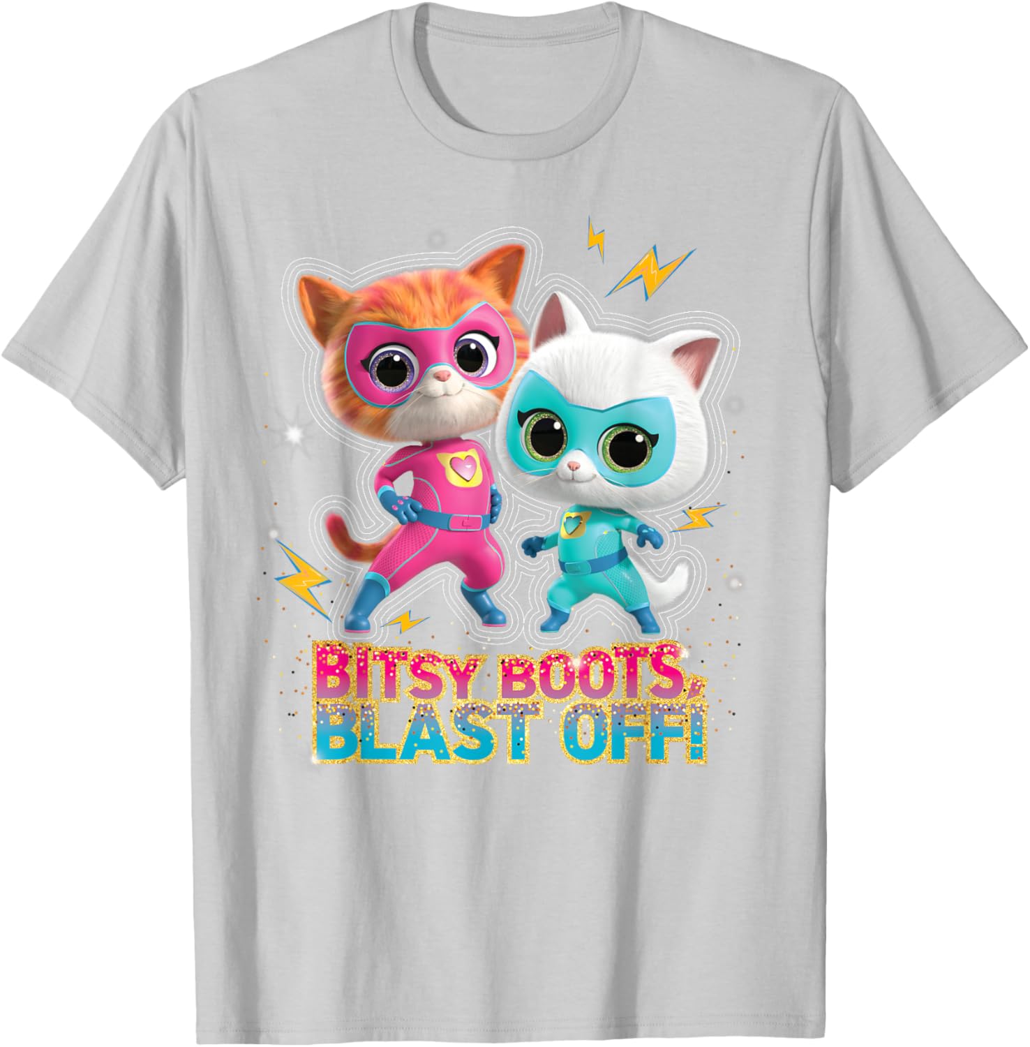 Disney Junior SuperKitties Ginny and Bitsy Blast Off T-Shirt for Kids - 15