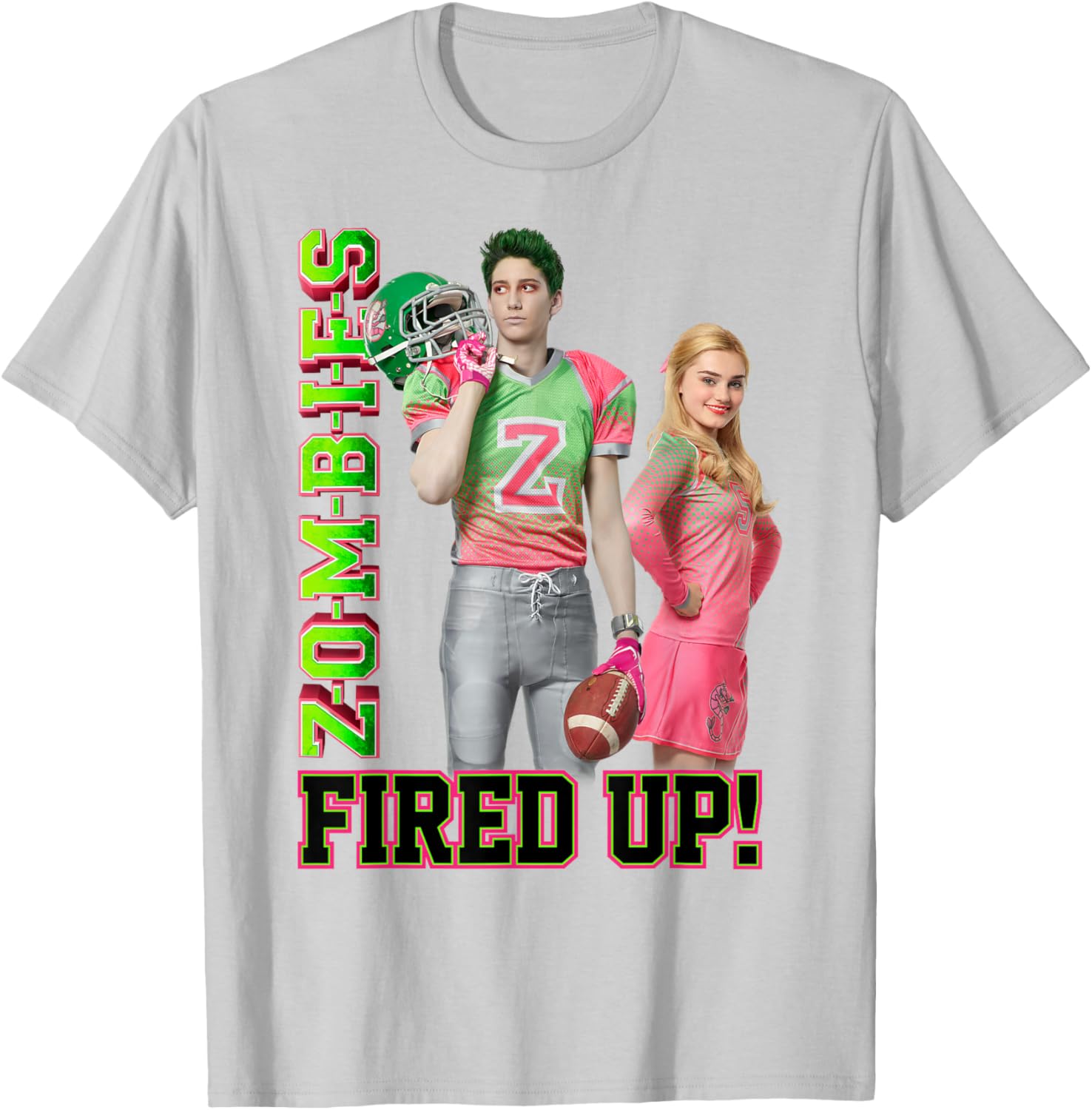 Disney Zombies Fired Up T-Shirt for Kids Cool Graphic Tee - 6