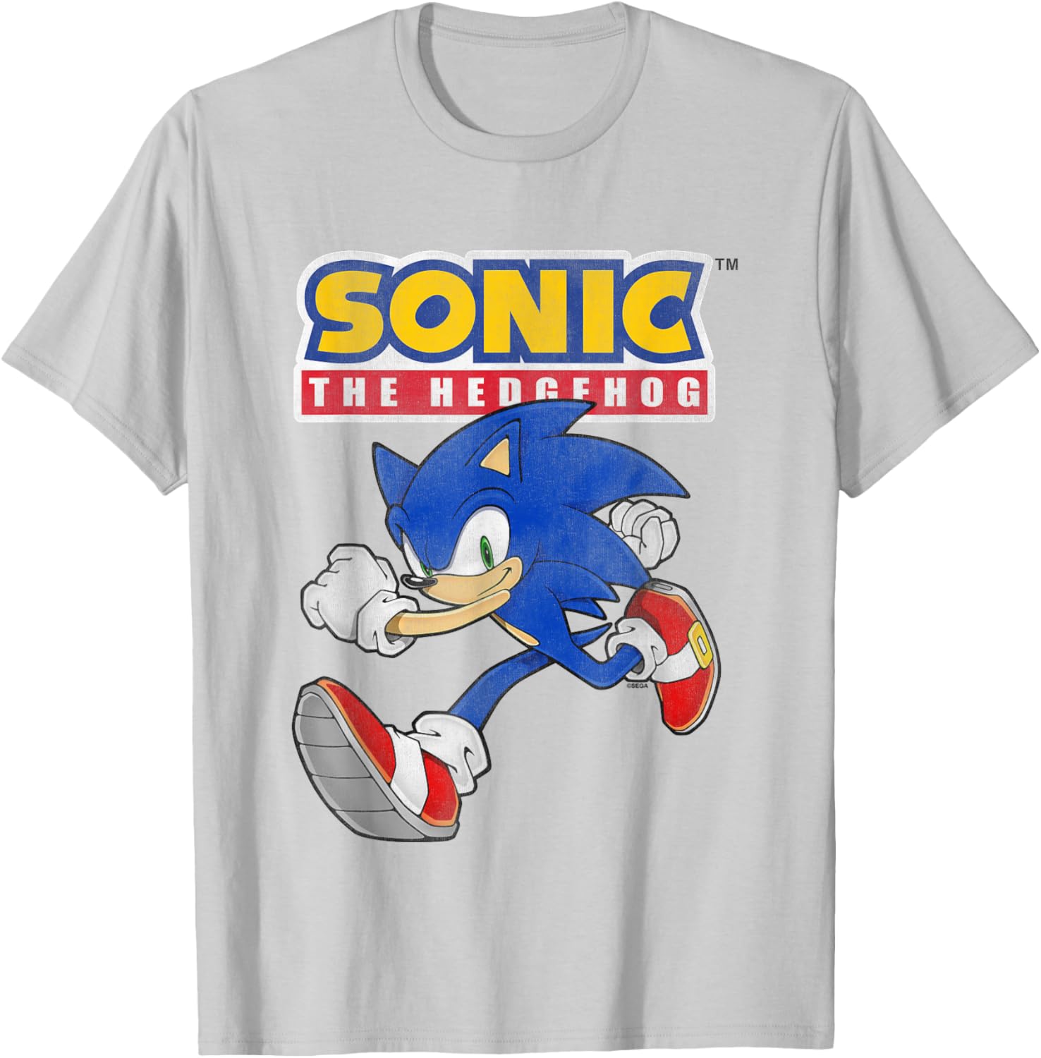 Sonic the Hedgehog Vintage Cool Portrait Graphic T-Shirt for Fans - 8