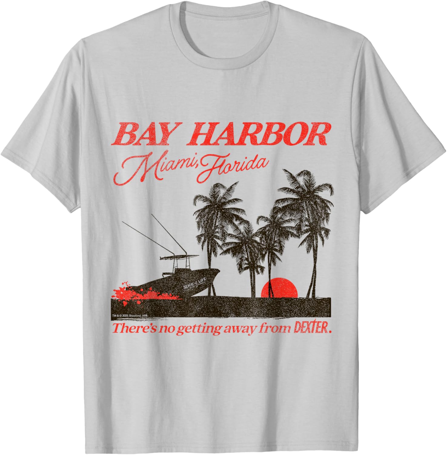 Official Dexter TV Show Bay Harbor T-Shirt for Fans of the Series - 1