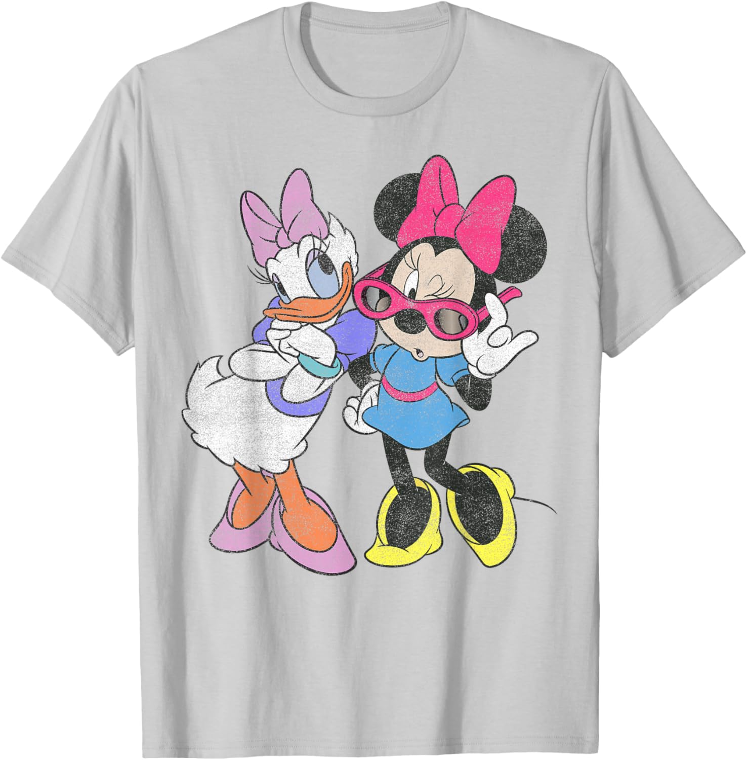 Disney Mickey and Friends Daisy and Minnie Short Sleeve T-Shirt for Kids - 5