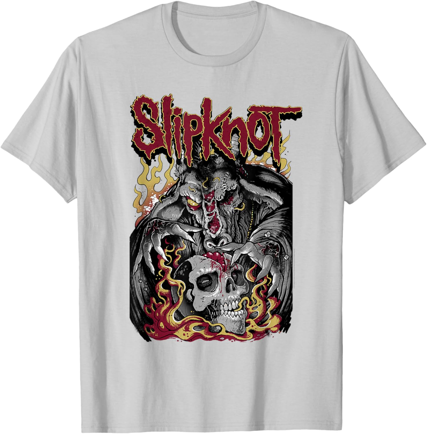 Slipknot Brain Reaper T-Shirt for Fans of Unique Rock Apparel - 1