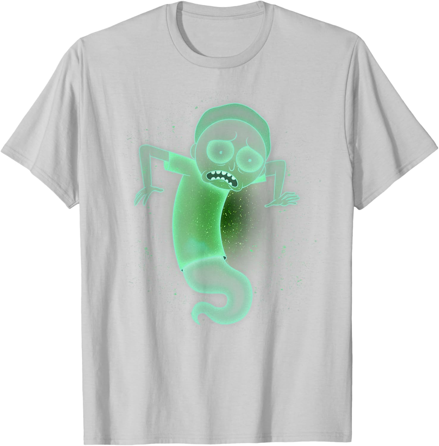 Rick and Morty Ghost Morty T-Shirt - Fun and Stylish Apparel for Fans - 2