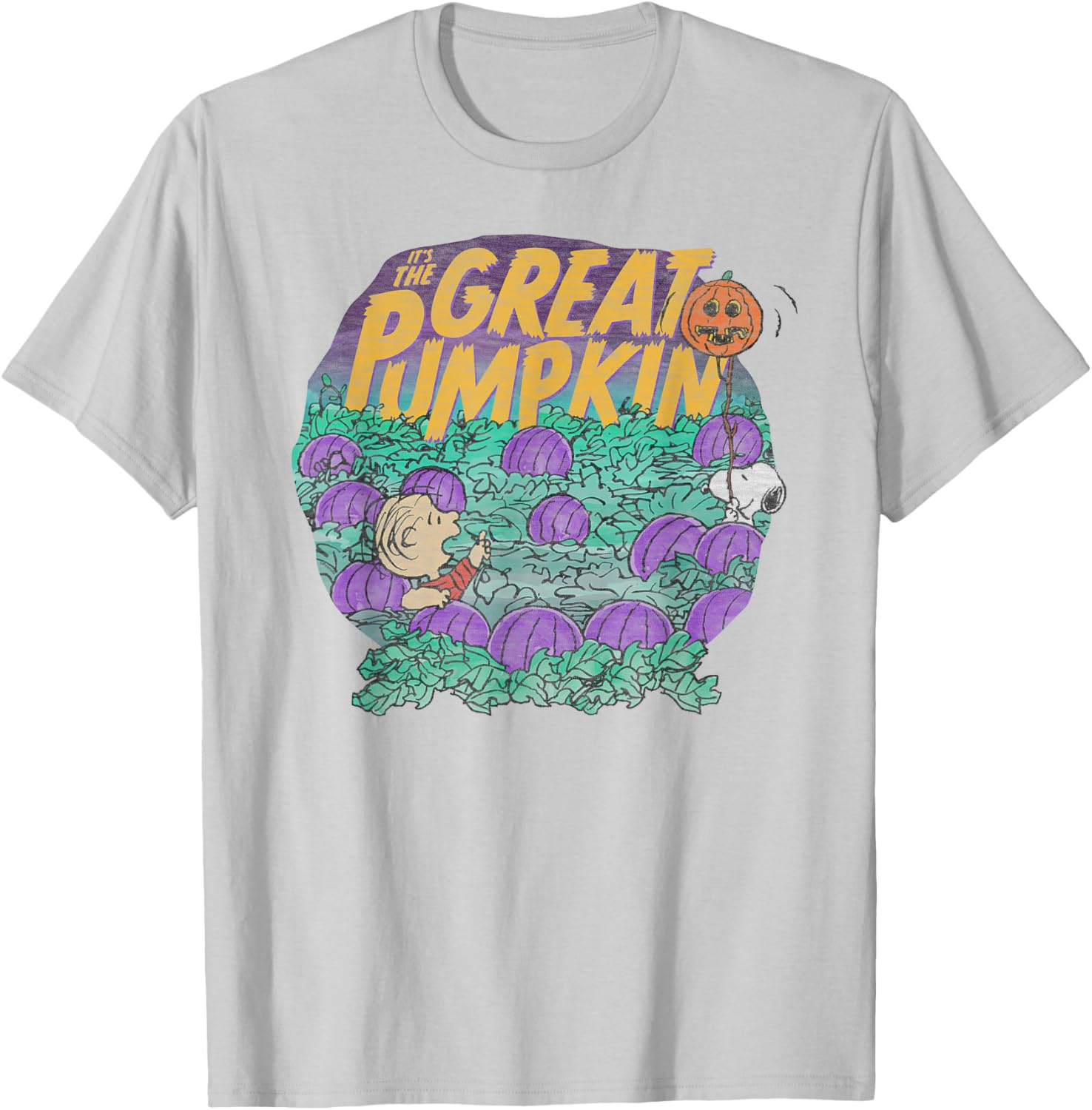 Peanuts Halloween Linus and Snoopy Great Pumpkin T-Shirt for All Ages - 3