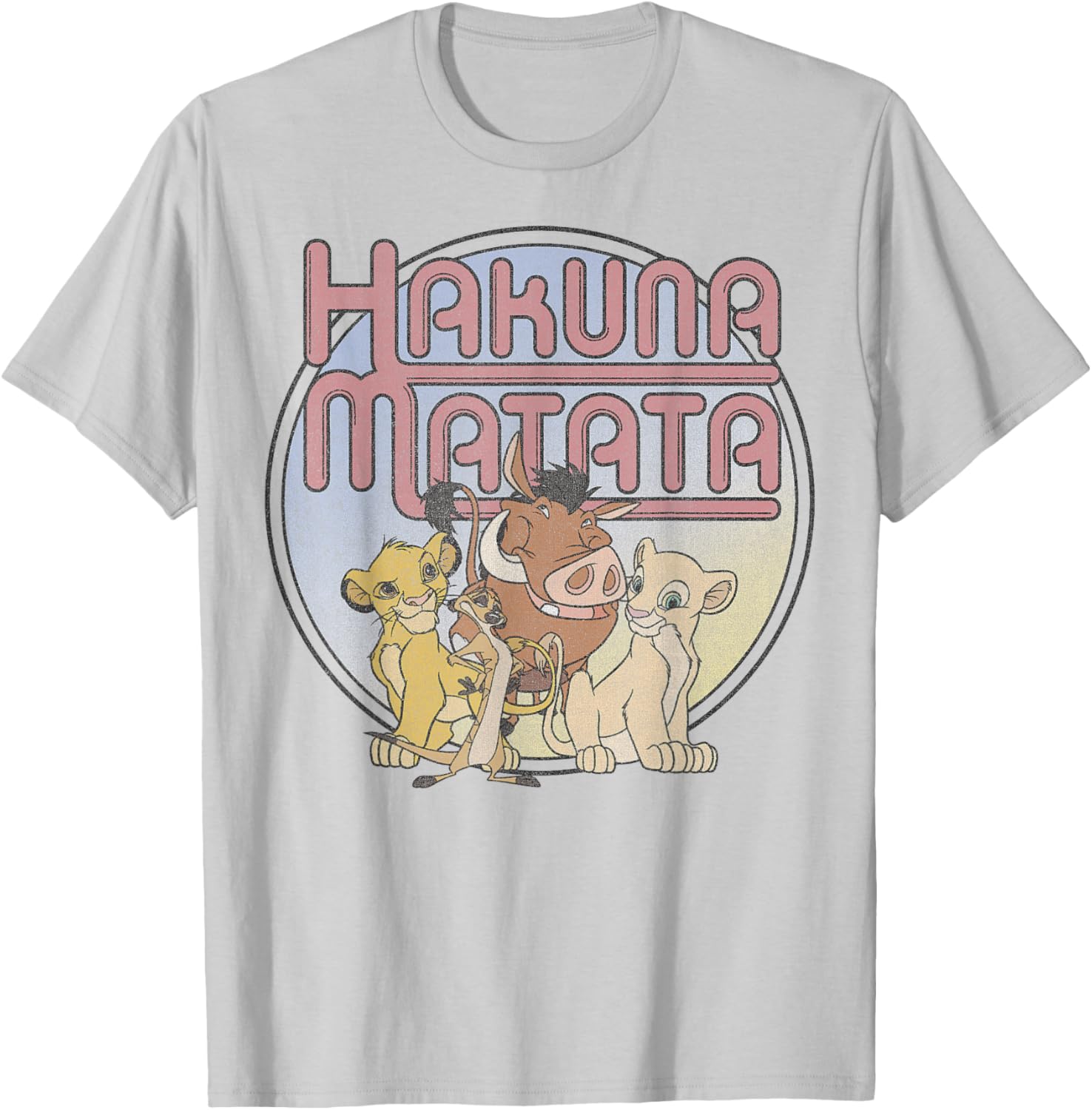 Disney Lion King Hakuna Matata T-Shirt Featuring Simba and Friends - 3