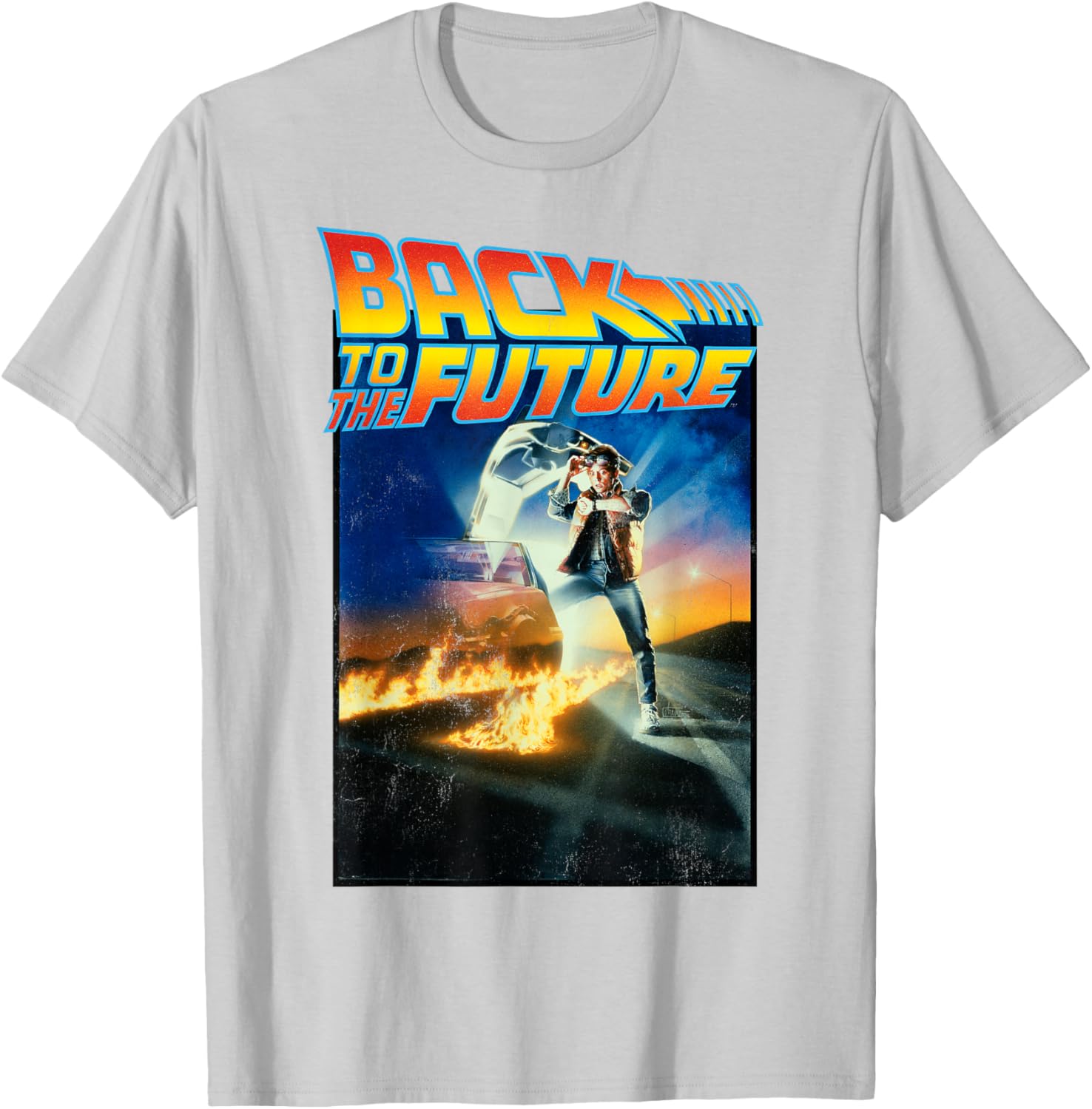 Classic Back To the Future Movie Poster T-Shirt for Fans and Collectors - 7