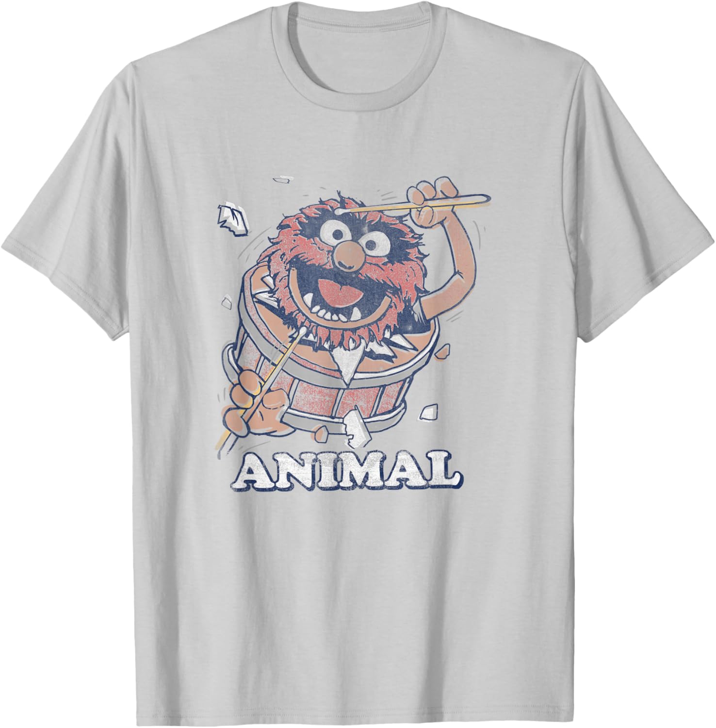 Vintage Disney Muppets Animal Drummer T-Shirt for Fans and Collectors - 5