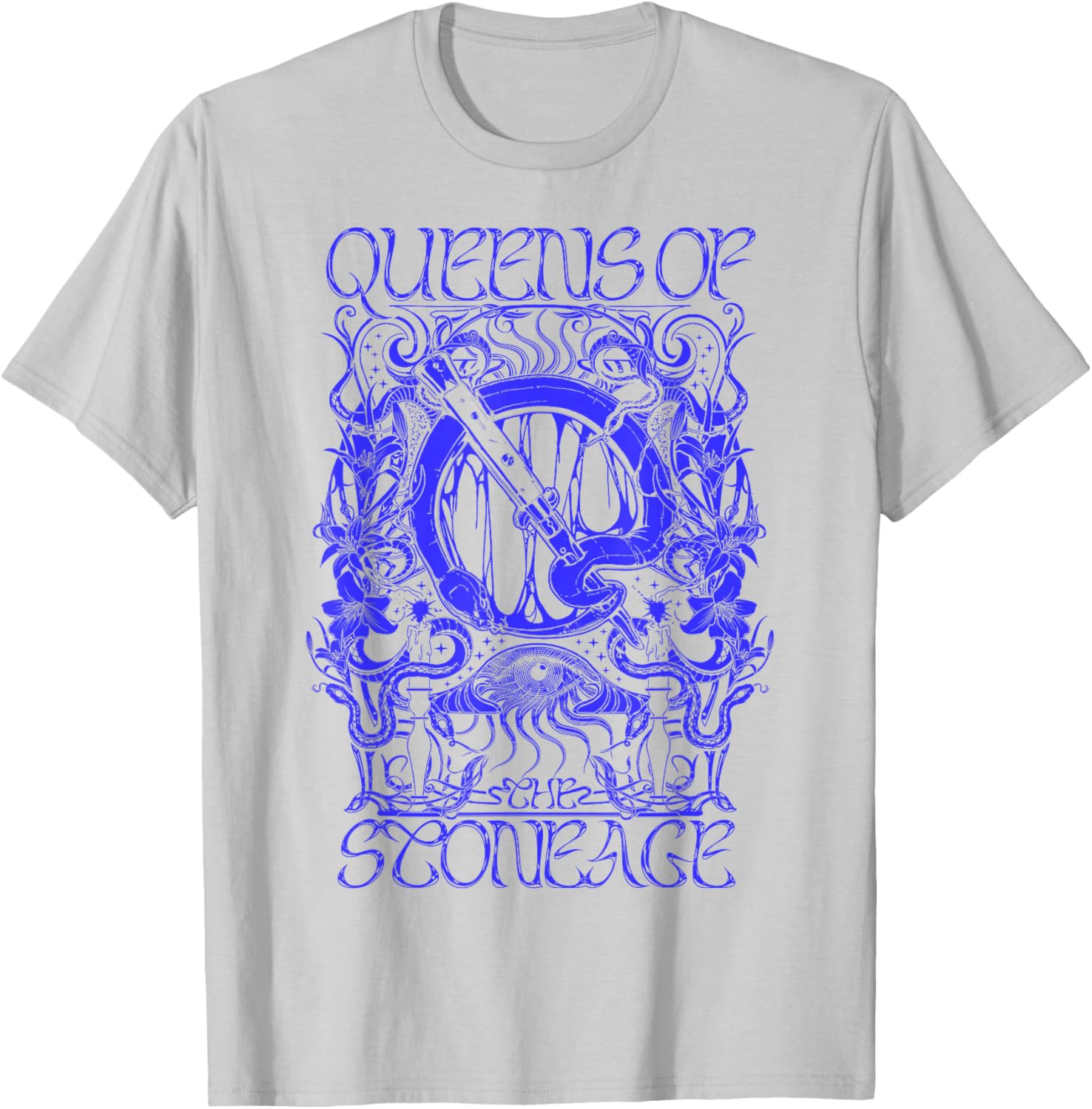 Official Queens Of The Stone Age Illustrated T-Shirt for Fans - 6