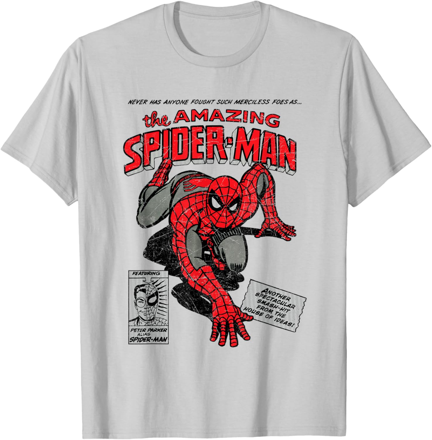 Marvel Spider-Man Retro Comic T-Shirt for Comic Book Fans - 23