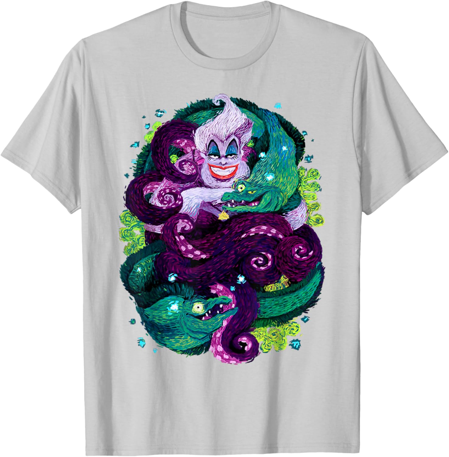 Disney The Little Mermaid Ursula Sea Witch T-Shirt for Fans and Collectors - 15