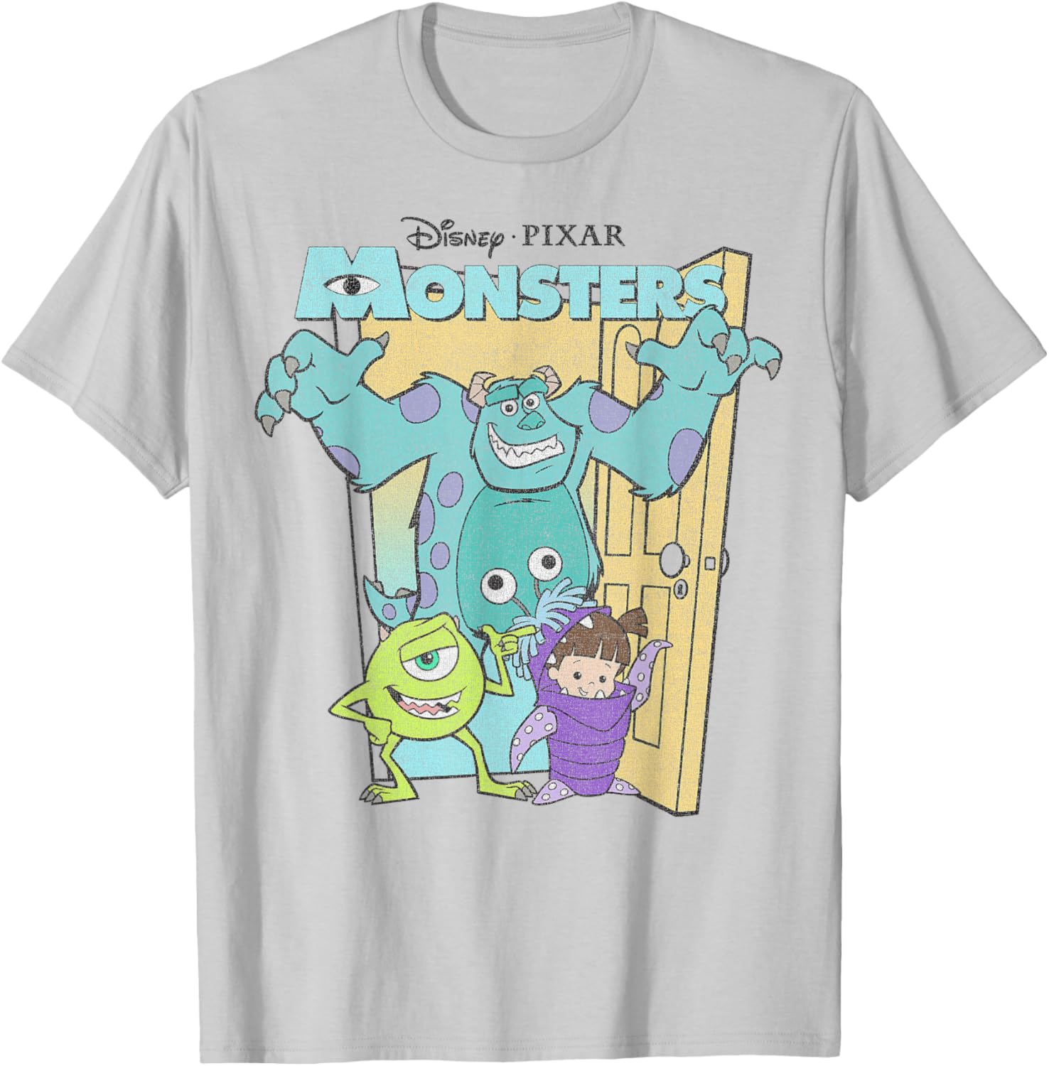 Disney Pixar Monsters Inc Mike Sulley Boo T-Shirt for Kids and Adults - 15