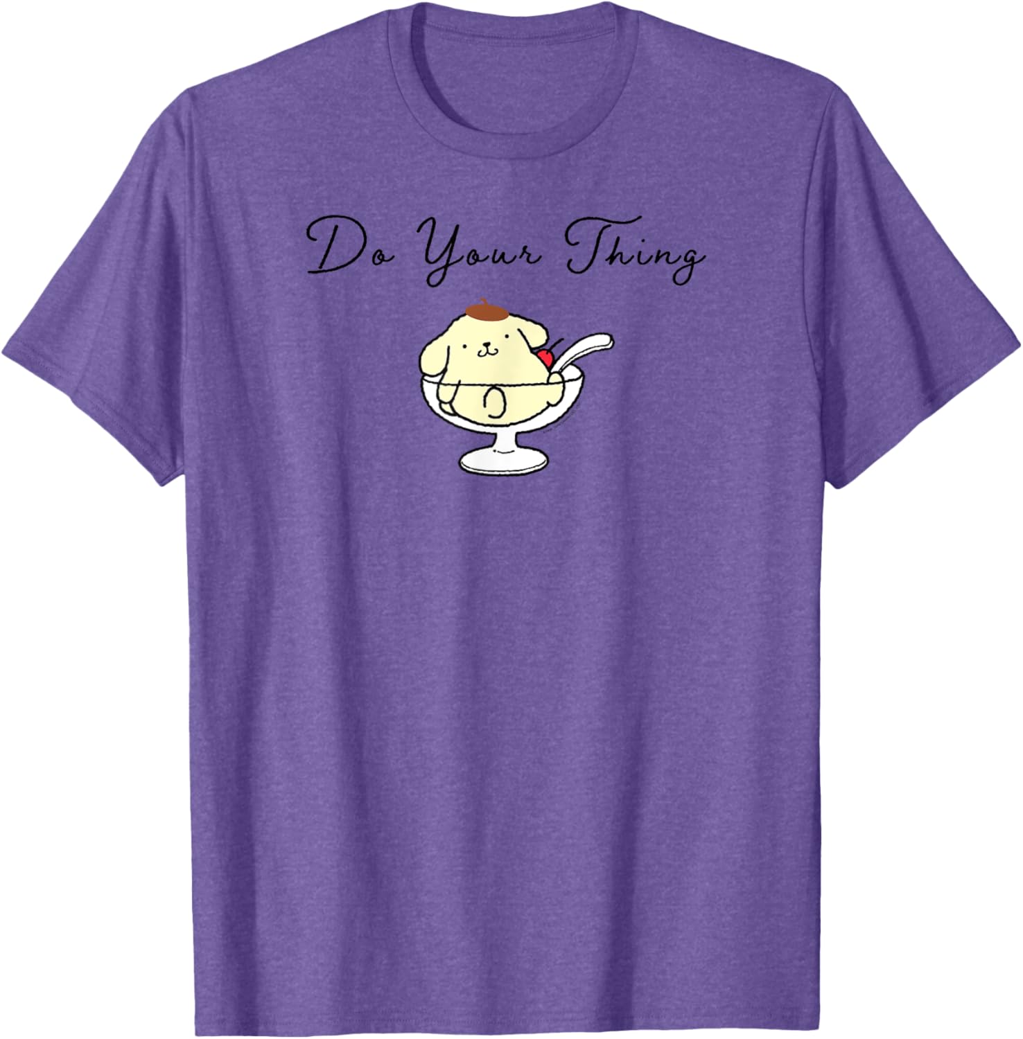 Pompompurin Do Your Thing T-Shirt Cute Character Apparel for Fans - 10