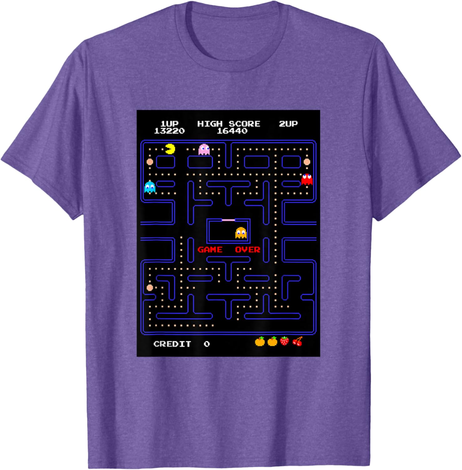 PAC-MAN T-Shirt for Gamers - Retro Arcade Style Fashion Top - 14
