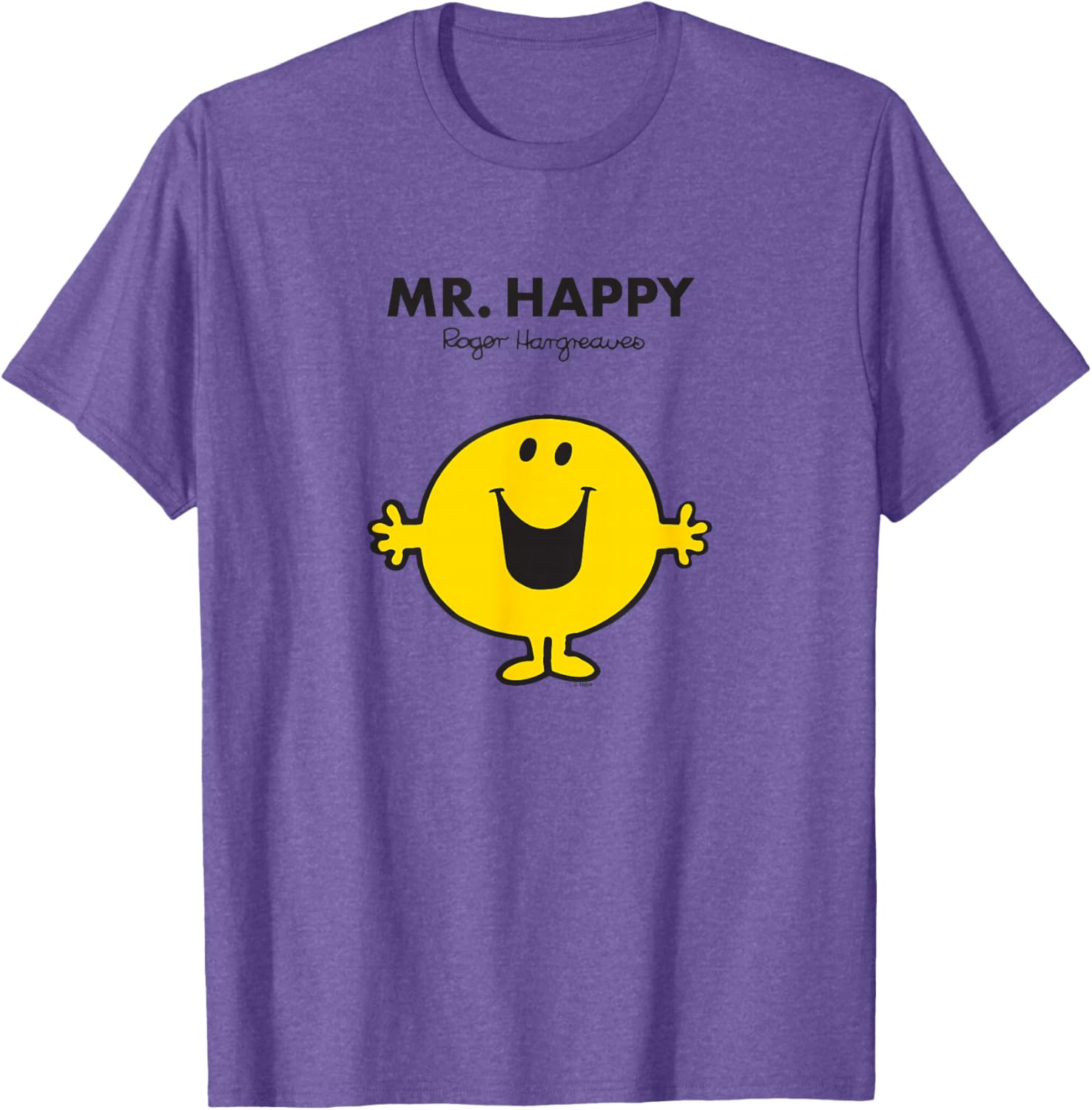 Mr Happy T-Shirt for Kids and Adults | Fun Mr Men Character Apparel - 8