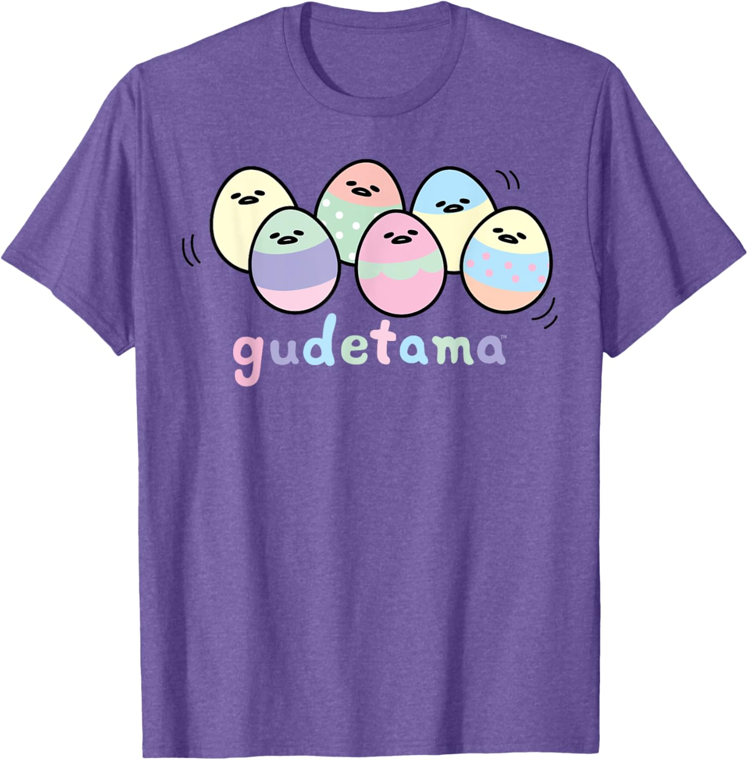 Gudetama Easter Egg T-Shirt Cute Graphic Tee for Eggcellent Fun - 7