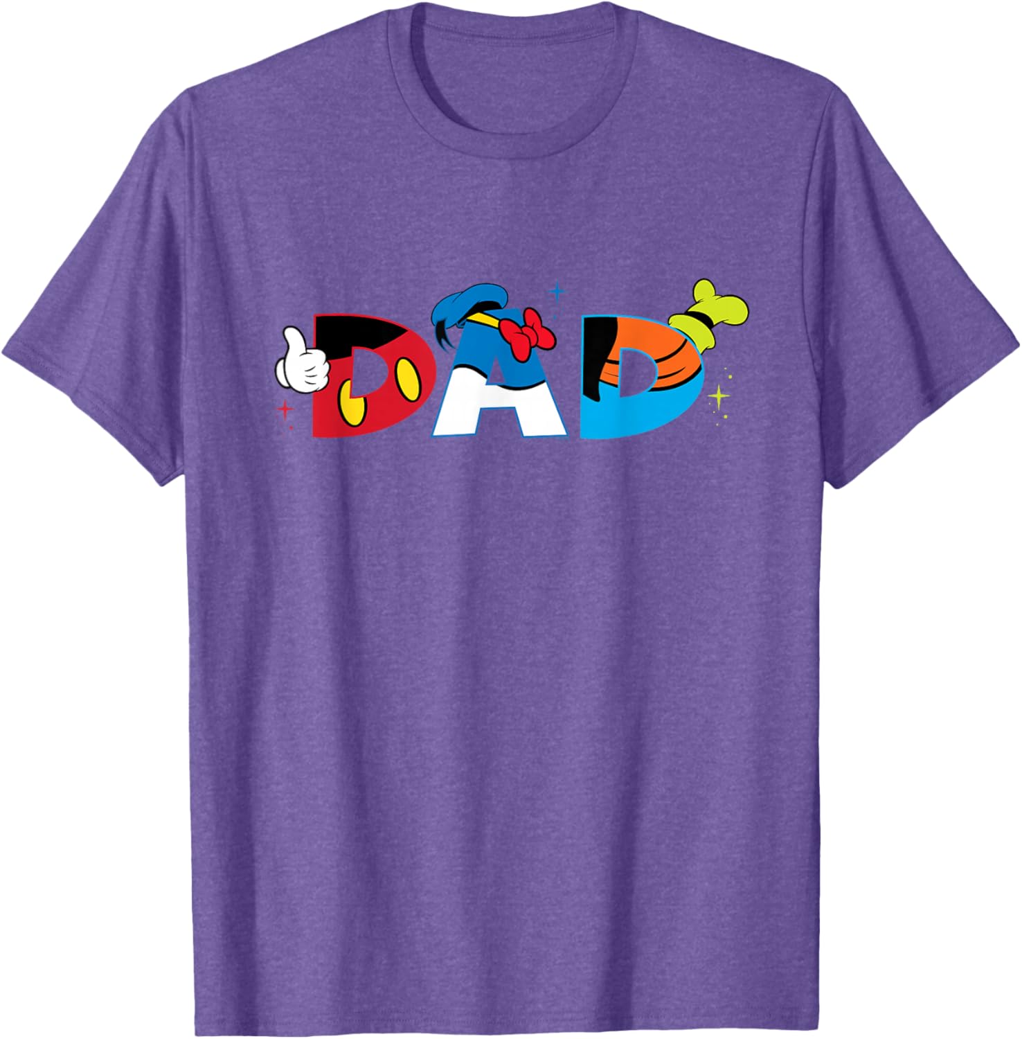 Mickey Mouse and Friends Dad T-Shirt Perfect for Father's Day Gifts - 14