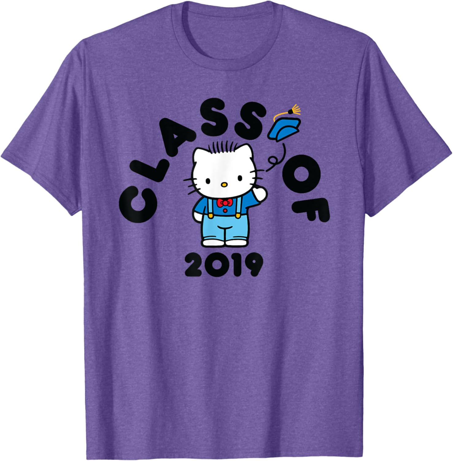 Dear Daniel Hello Kitty 2019 Graduation T-Shirt for Celebrating Achievements - 4