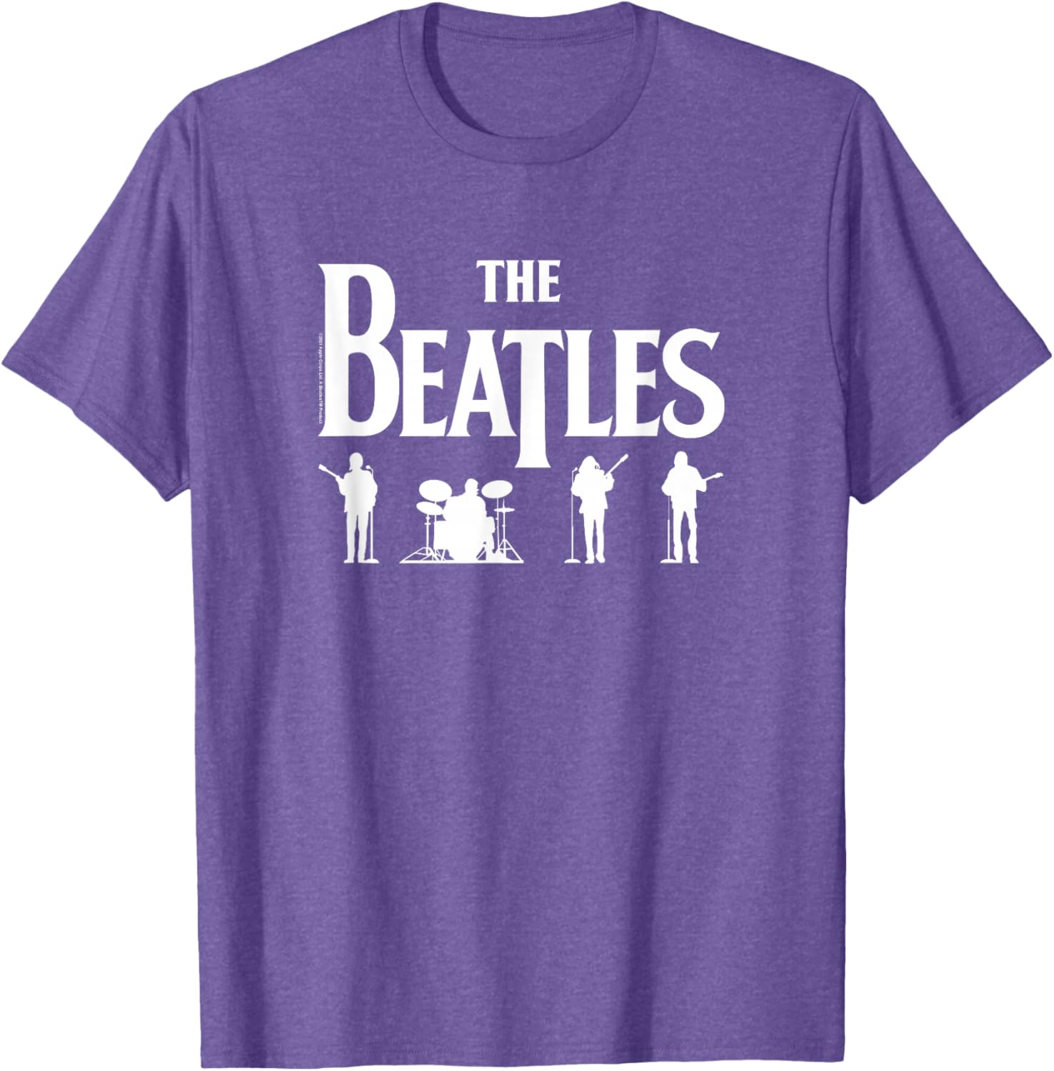 The Beatles Let It Be Light Silhouettes T-Shirt for Music Lovers - 2