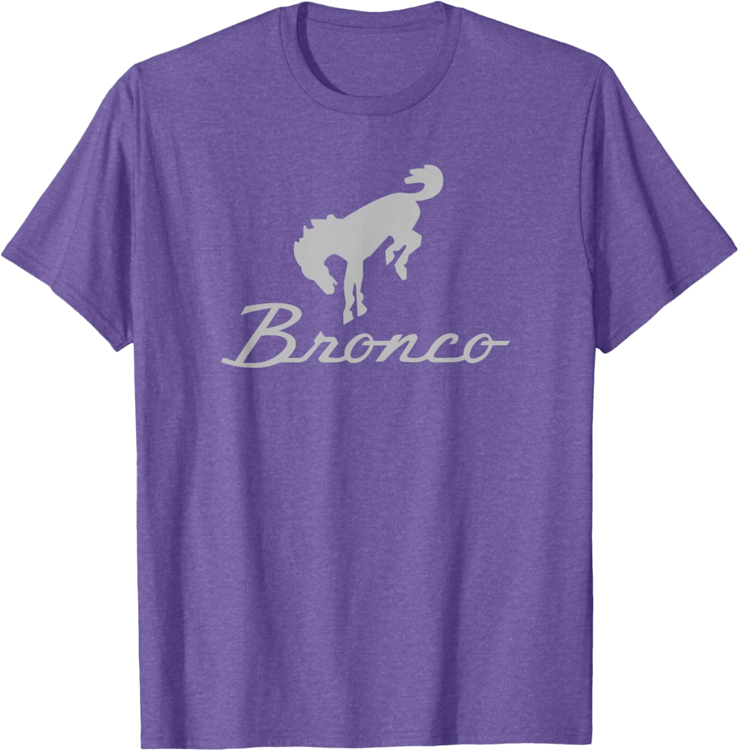 Ford Bronco Gray Logo T-Shirt for Stylish Outdoor Adventures - 1