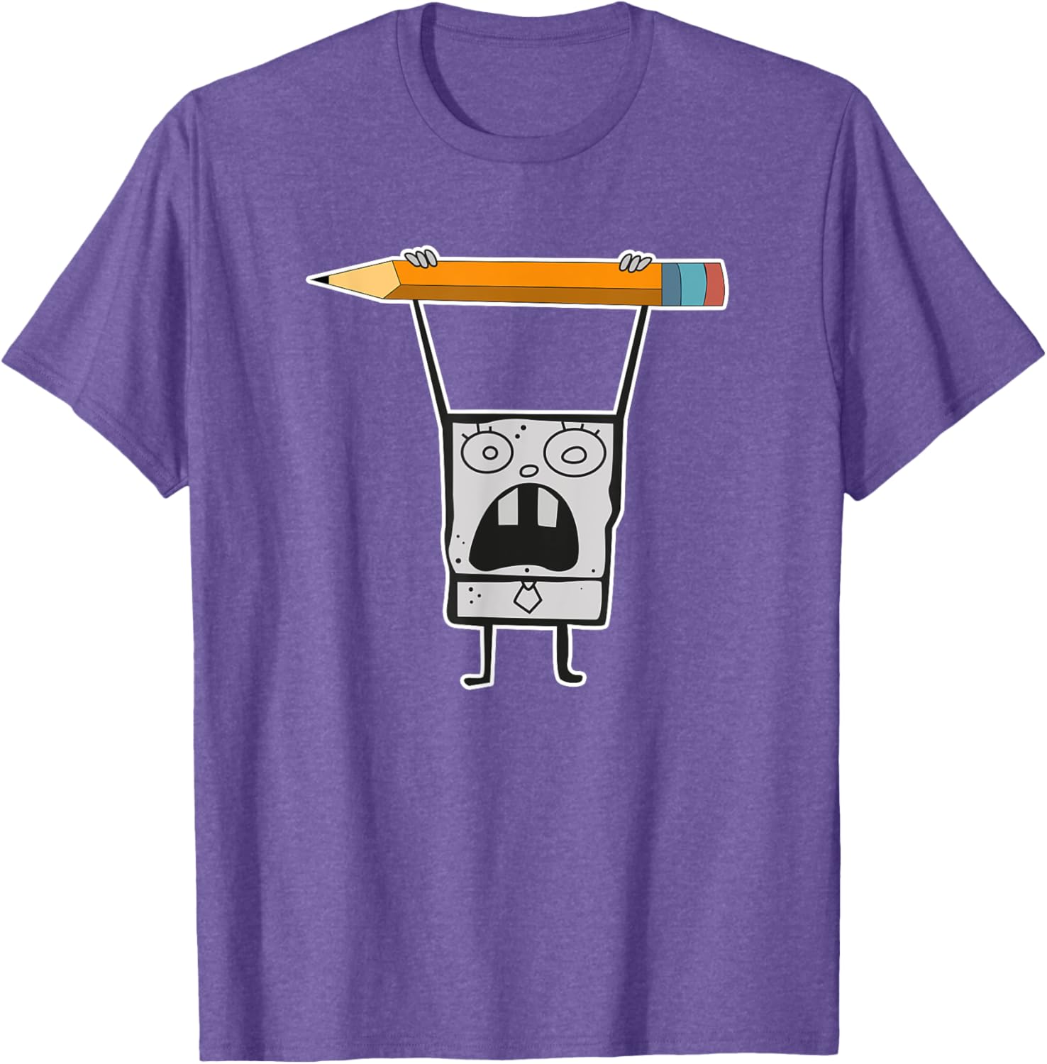 Mademark x SpongeBob SquarePants DoodleBob T-Shirt for Fun Fashion - 4