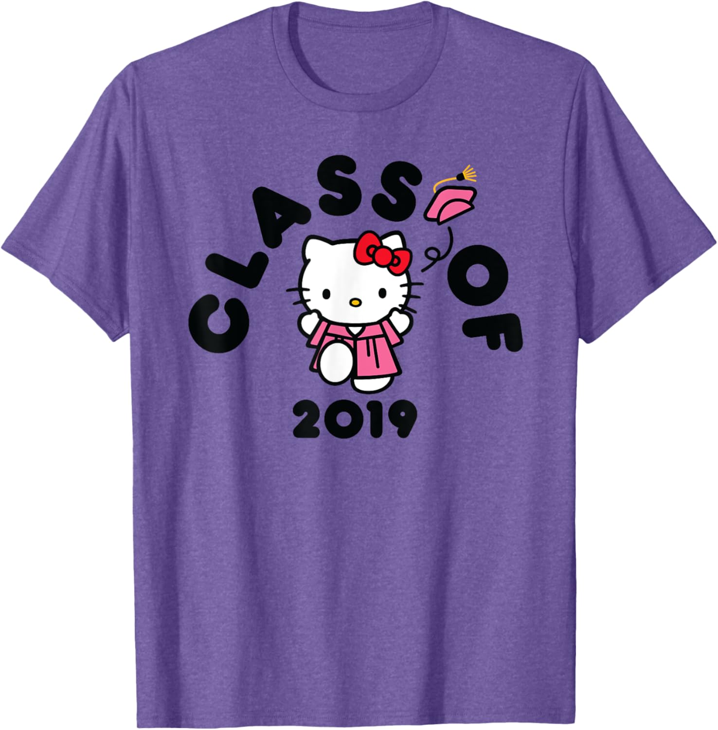Hello Kitty 2019 Graduation Seniors T-Shirt for Stylish Celebrations - 7