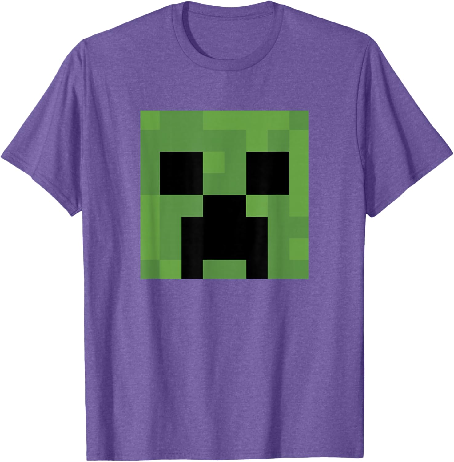 Minecraft Creeper Big Face T-Shirt for Gamers and Fans of All Ages - 9